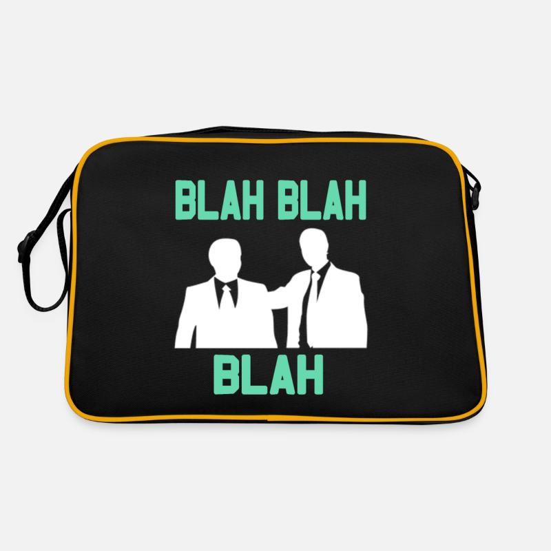 Ennuyeux au bureau - Blah Blah Blah Sac Retro