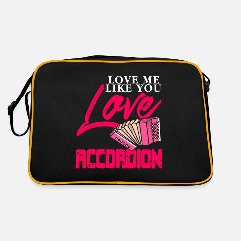 Aime-moi comme tu aimes l’accordéon Sac Retro
