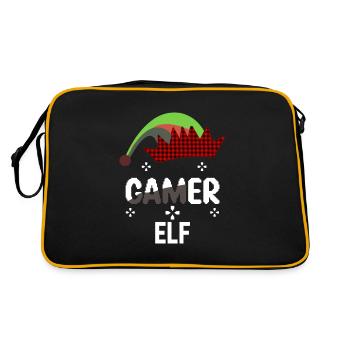 Période de Noël - Sac Retro - noir/or - Dos