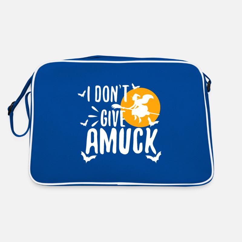 I Don't Give A amuck Retro Tasche