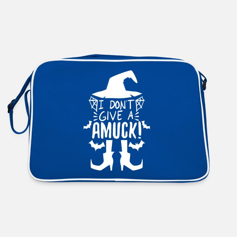 I Don't Give A amuck Retro Tasche