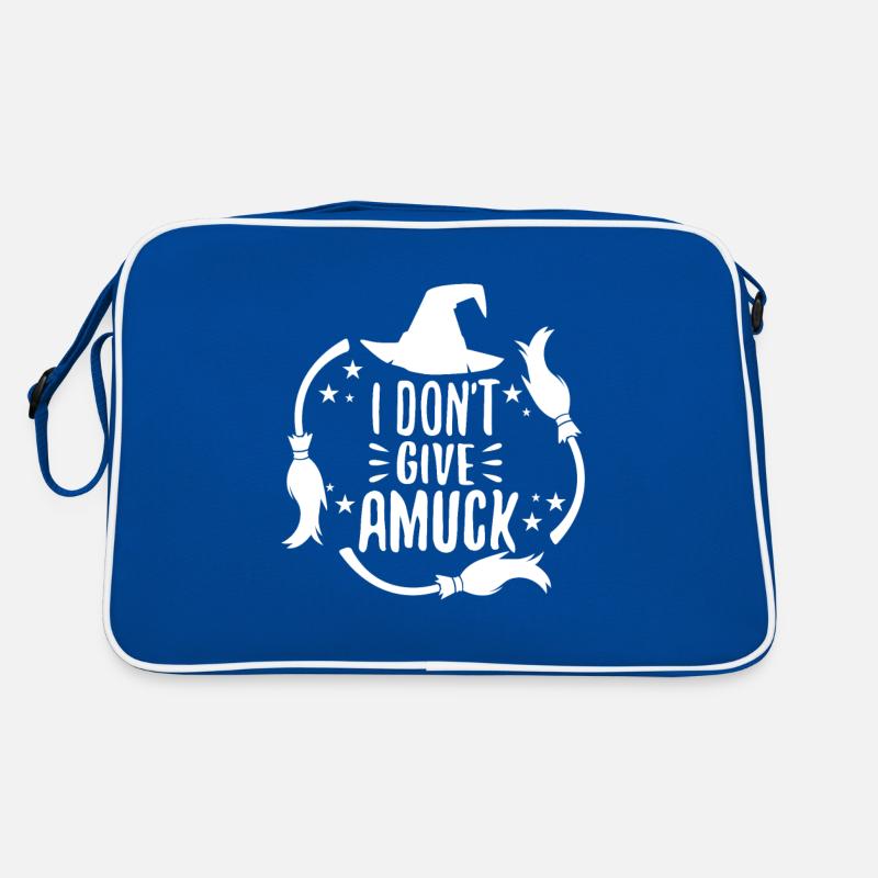 I Don't Give A amuck Retro Tasche