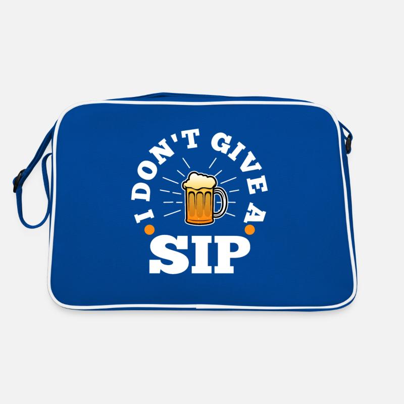I don't give a sip Retro Tasche