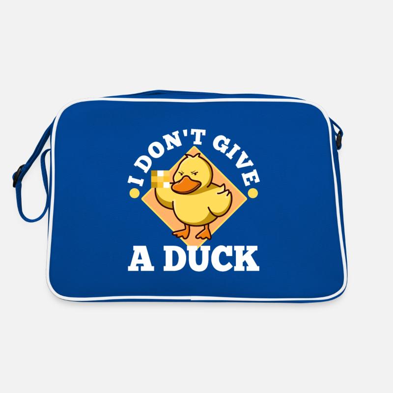 Je ne donne pas un canard Sac Retro