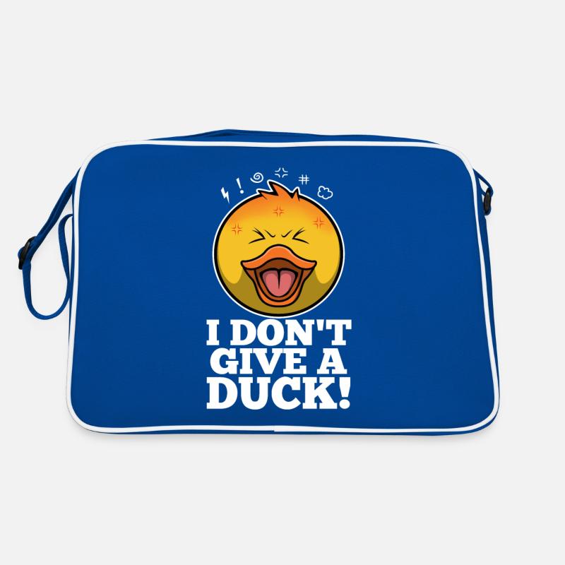 I Don't Give A Duck Retro Bag