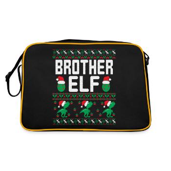 Tenue de Noël Frère Elfe - Sac Retro - noir/or - Dos