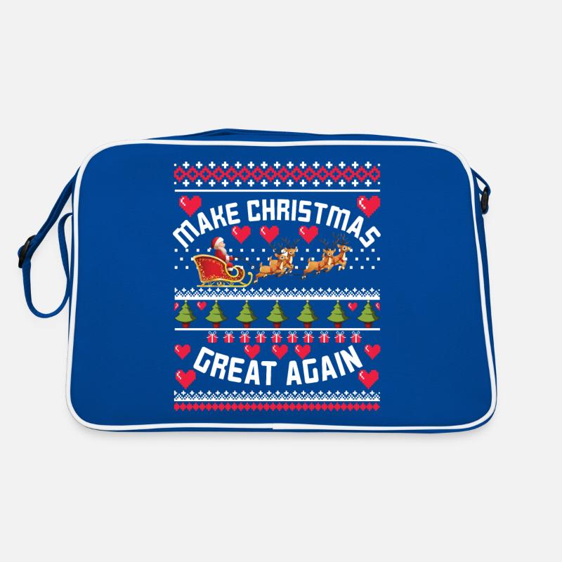 Make Christmas Great Again Retro Tasche