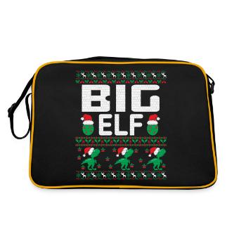 Tenue de Noël Big Elf - Sac Retro - noir/or - Dos