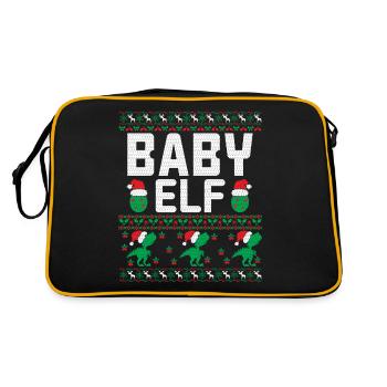 Tenue de Noël Baby Elf - Sac Retro - noir/or - Dos