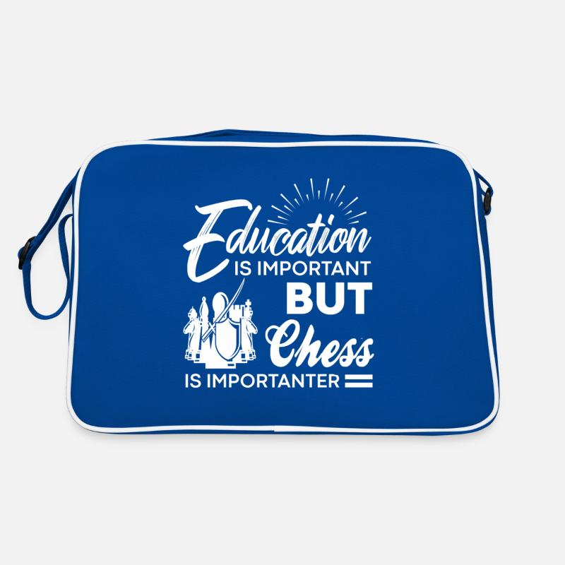 Les échecs sont plus importants Sac Retro