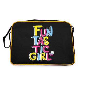 Funtastic Tenue de fille - Sac Retro - noir/or - Dos