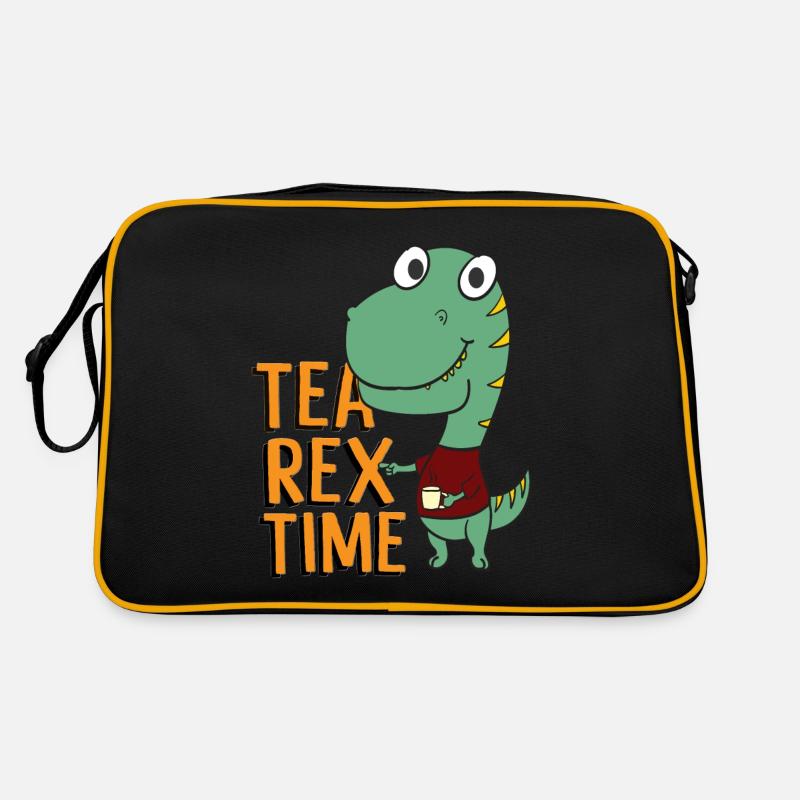 Tea Rex Time Outfit Retro Tasche