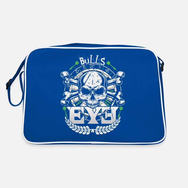 Motifs de fléchettes rétro et jeu de fléchettes vintage 180 fléchettes Sac Retro