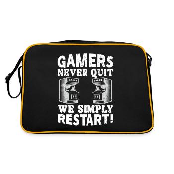 Tenue des joueurs - Sac Retro - noir/or - Dos