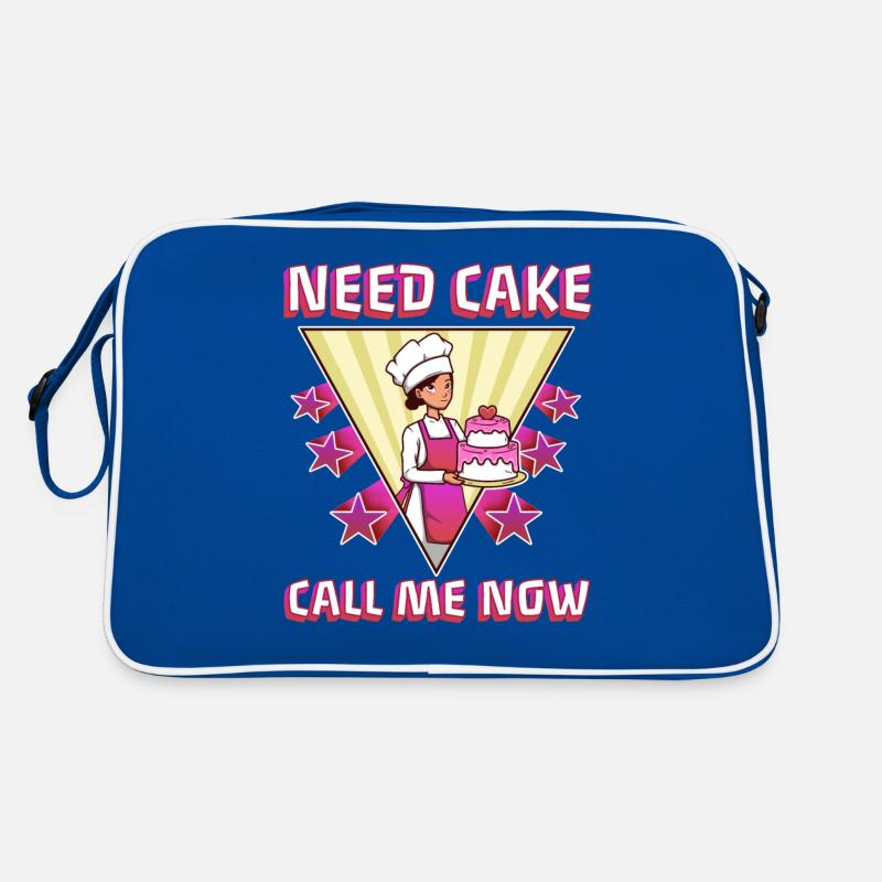 Need Cake Call Me Now Retro Bag