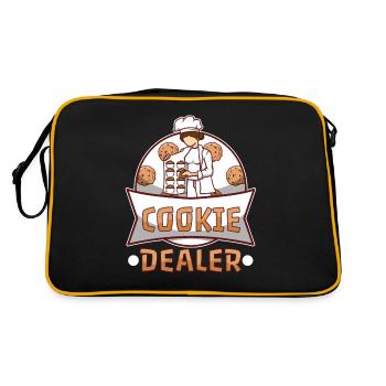 Revendeur de cookies - Sac Retro - noir/or - Dos