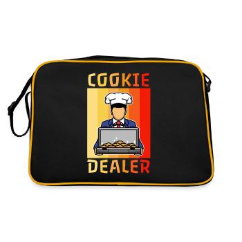 Revendeur de cookies - Sac Retro - noir/or - Dos