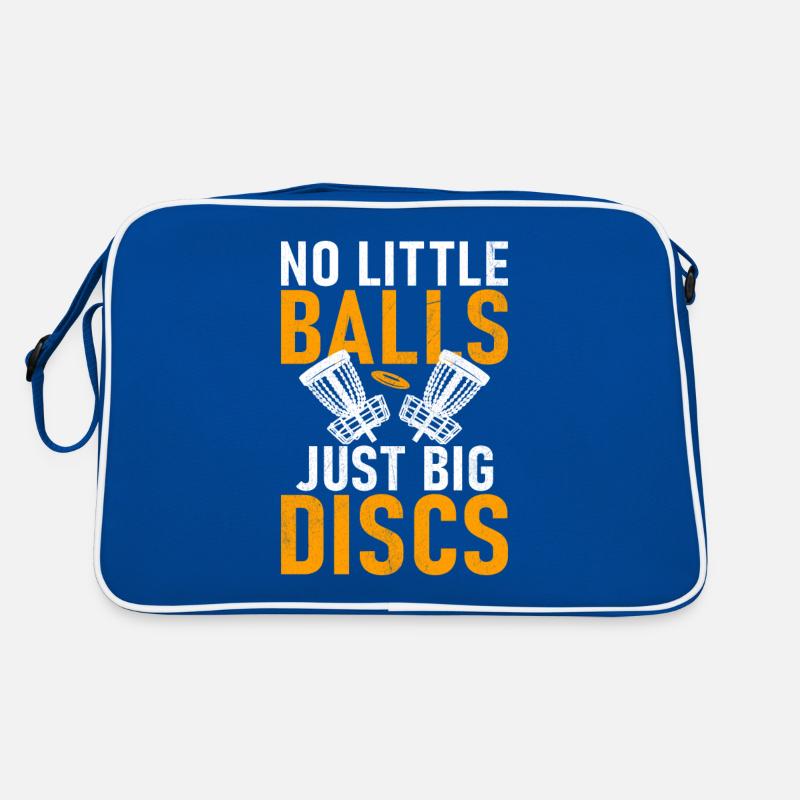 Funny Disc Golf & Ultimate Frisbee Player Retro Bag