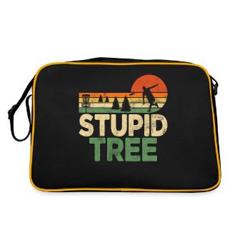 Joueur de Disc Golf et d’Ultimate Frisbee - Sac Retro - noir/or - Dos