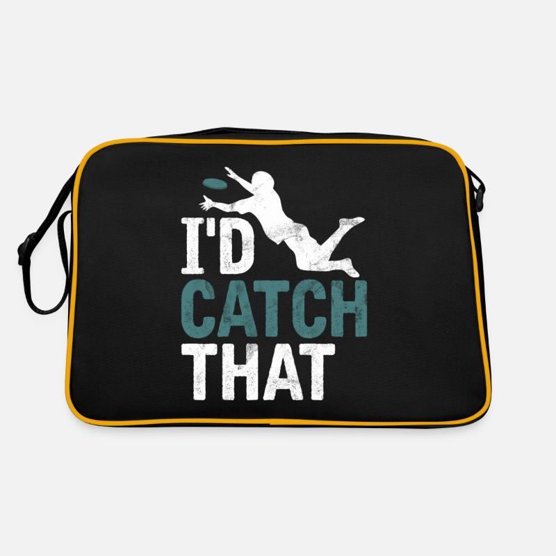 Ultimate Frisbee & Disc Golf Frisbee Design Retro Bag
