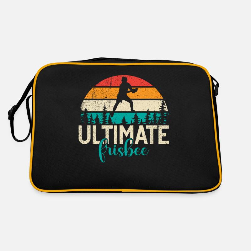 Ultimate Frisbee & Disc Golf Frisbee Design Sac Retro