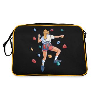 Escalade libre Alpinistes & escalade de bloc Escalade libre - Sac Retro - noir/or - Dos