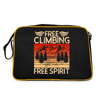 Escalade libre Alpinistes & escalade de bloc Escalade libre - Sac Retro - noir/or - Dos