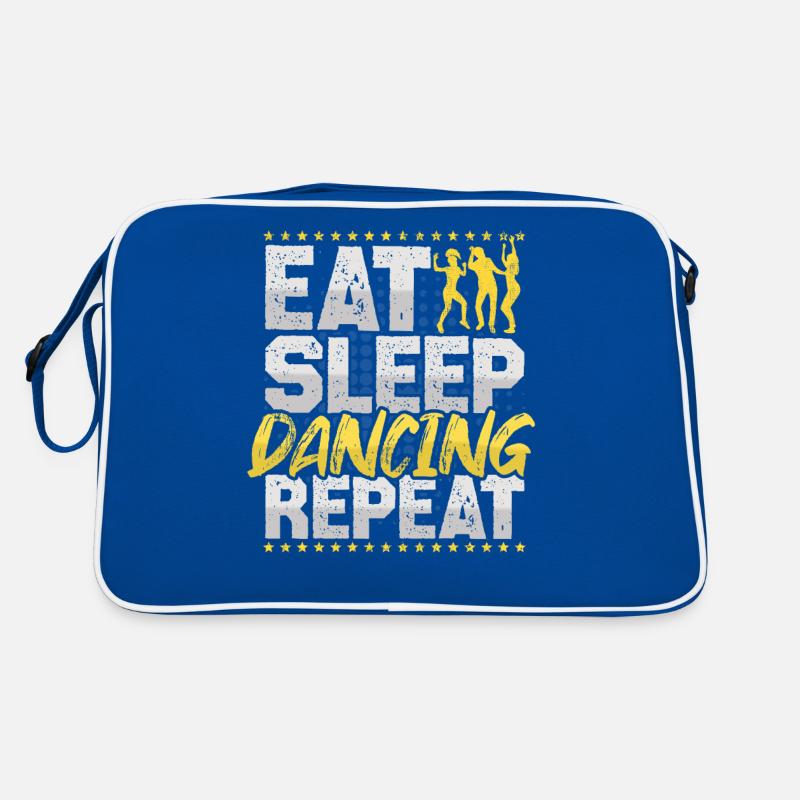 Tanzen Manger Dormir Répéter Danse Passe-temps Tanzen Sac Retro