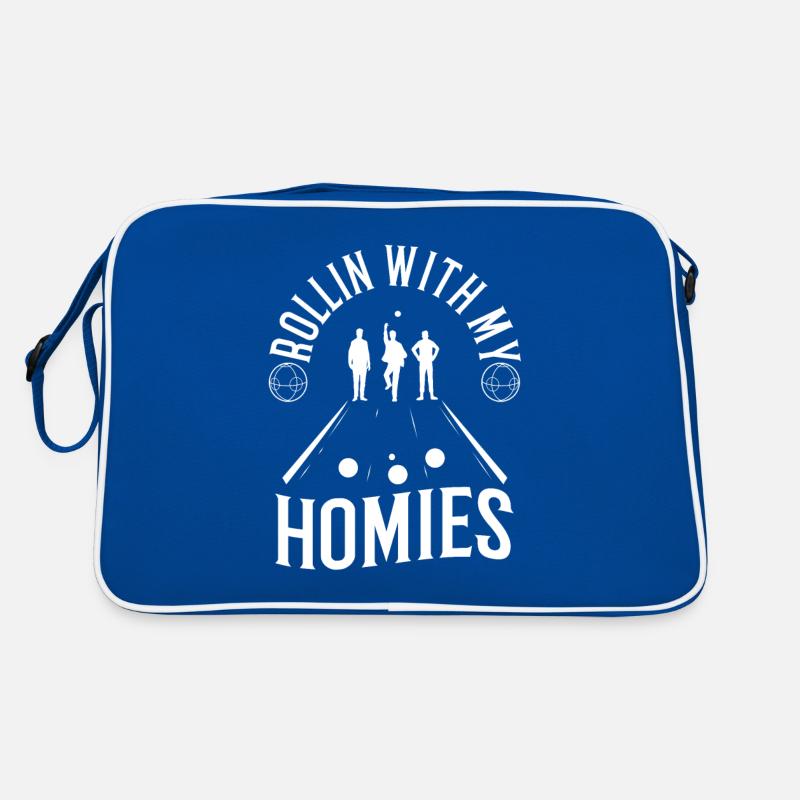 Rollin avec mes copains Bocce Ball Sac Retro