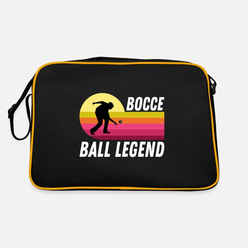 Bocce ball legend Retro Tasche