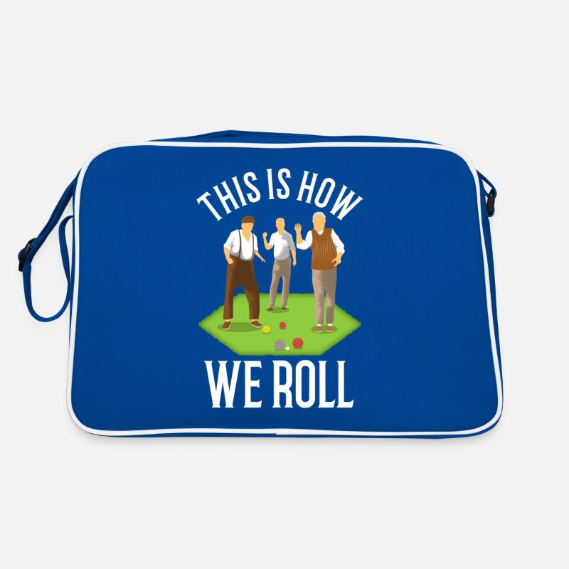 This is how we roll Retro Tasche