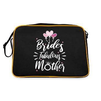 Mariées maman fabuleuse - Sac Retro - noir/or - Dos