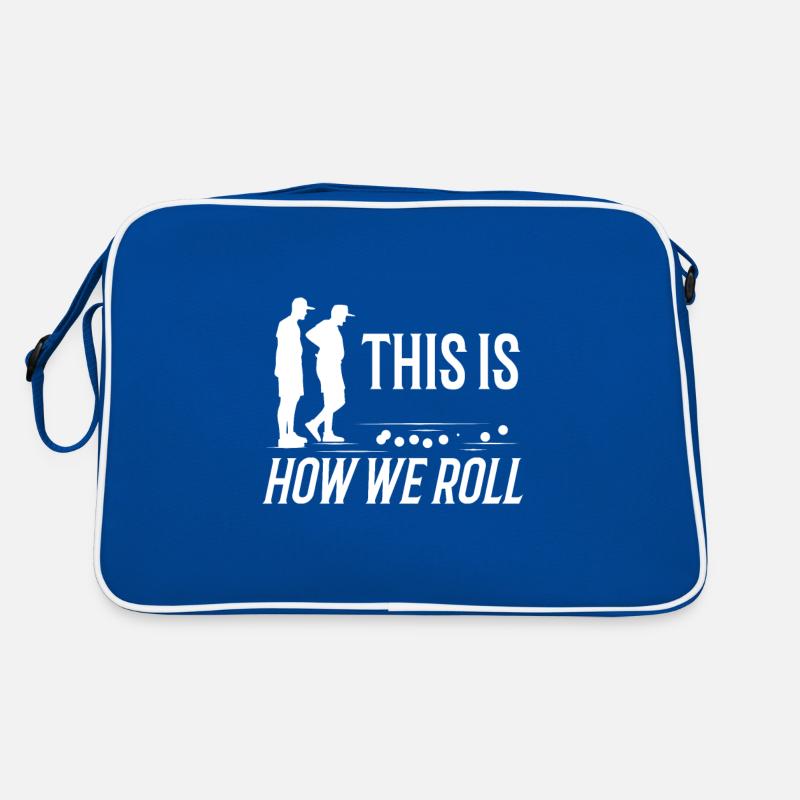 This is how we roll Retro Tasche