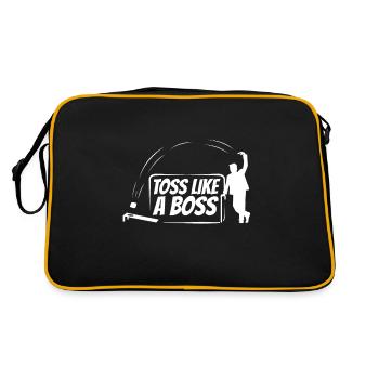 Lancer comme un trou de maïs - Sac Retro - noir/or - Dos