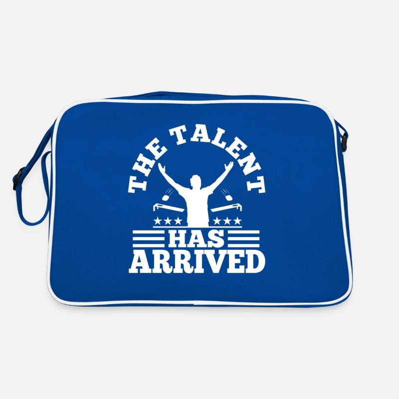 Le Talent est arrivé cornhole Sac Retro