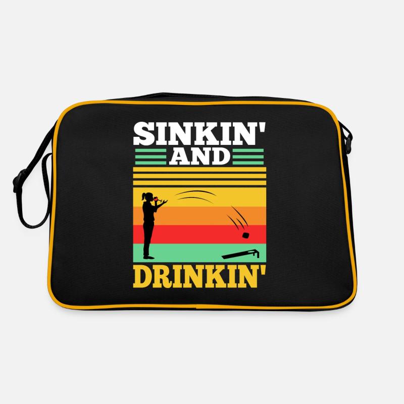 Cornhole - Sinkin et drinkin Sac Retro