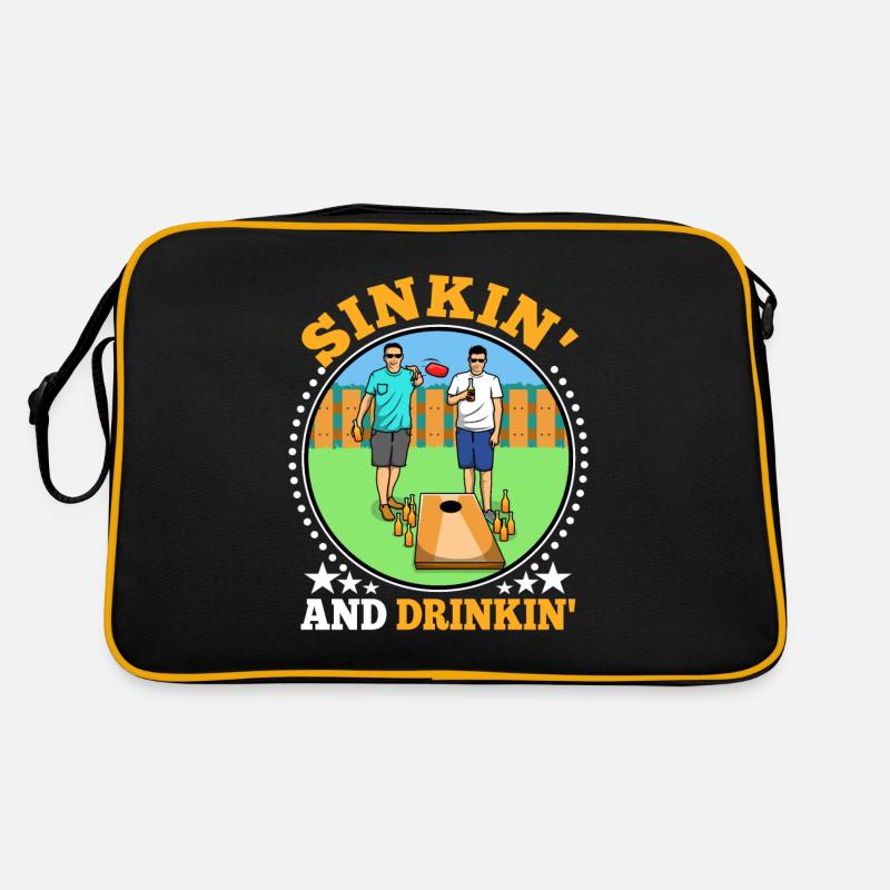 Cornhole - Sinkin et drinkin Sac Retro