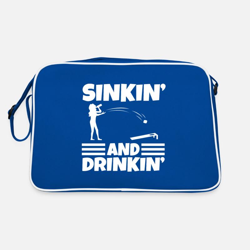 Cornhole - Sinkin et drinkin Sac Retro