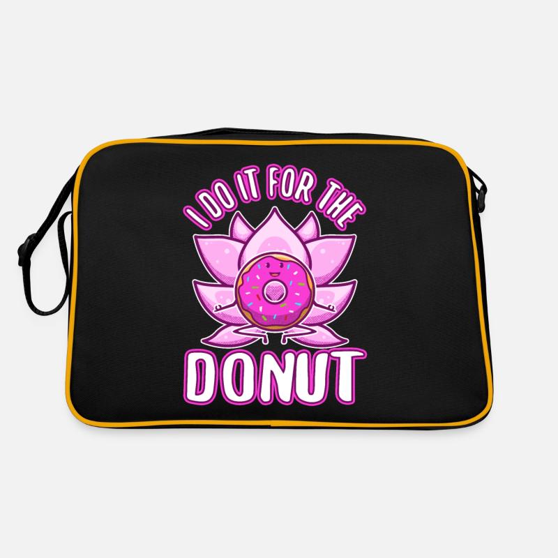 I do it for the Donuts Retro Tasche