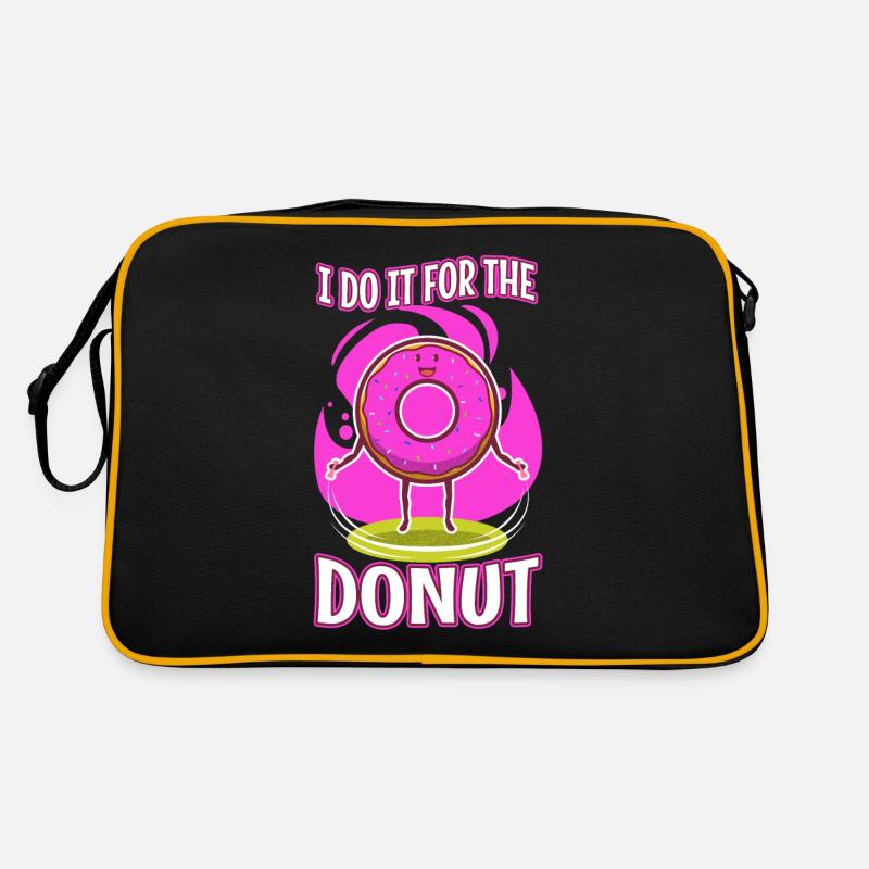 I do it for the Donuts Retro Tasche