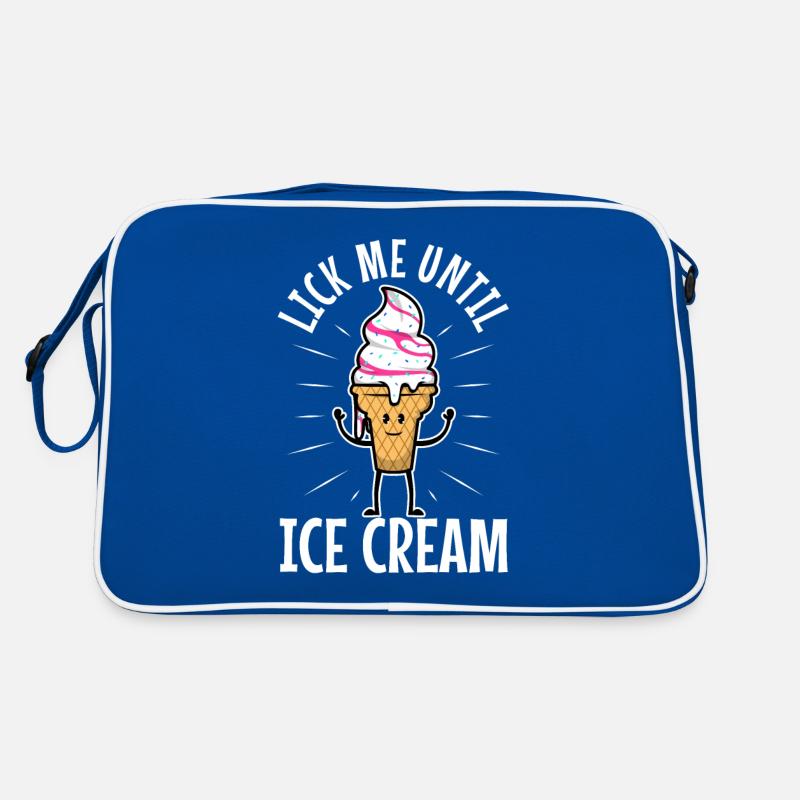 Léchez-moi jusqu’à la crème glacée Sac Retro