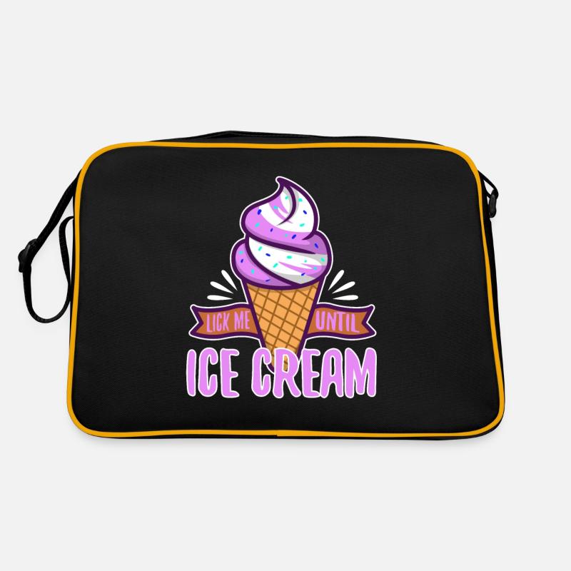 Lèche-moi jusqu’à ce que la glace Sac Retro