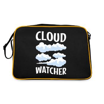 Cloud Watcher - Retro Bag - black/gold - Back