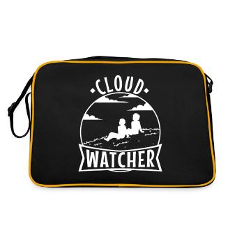 Cloud Watcher - Retro Bag - black/gold - Back