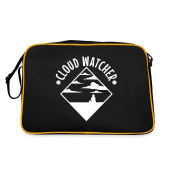 Cloud Watcher - Retro Bag - black/gold - Back