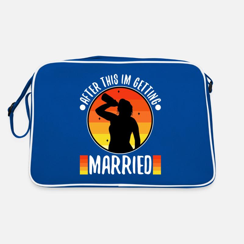 After this im getting married Retro Tasche
