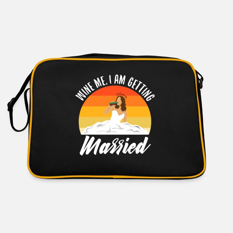 Je me marie Sac Retro