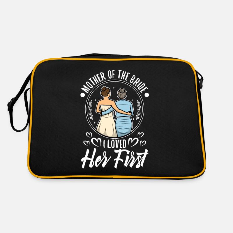 Mère de la mariée Je l’ai aimée en premier Sac Retro
