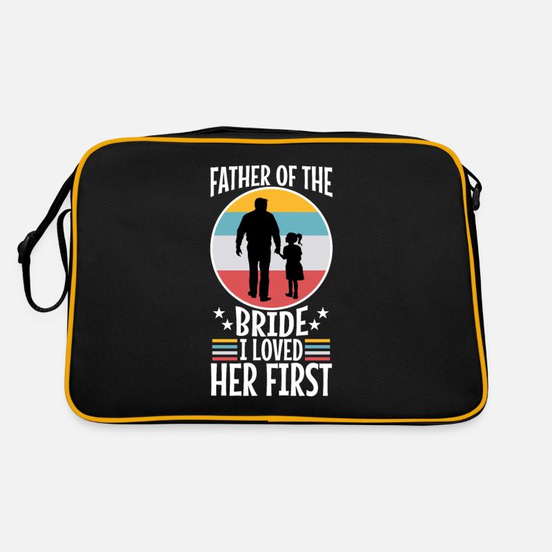 Père de la mariée Je l’ai aimée d’abord Sac Retro
