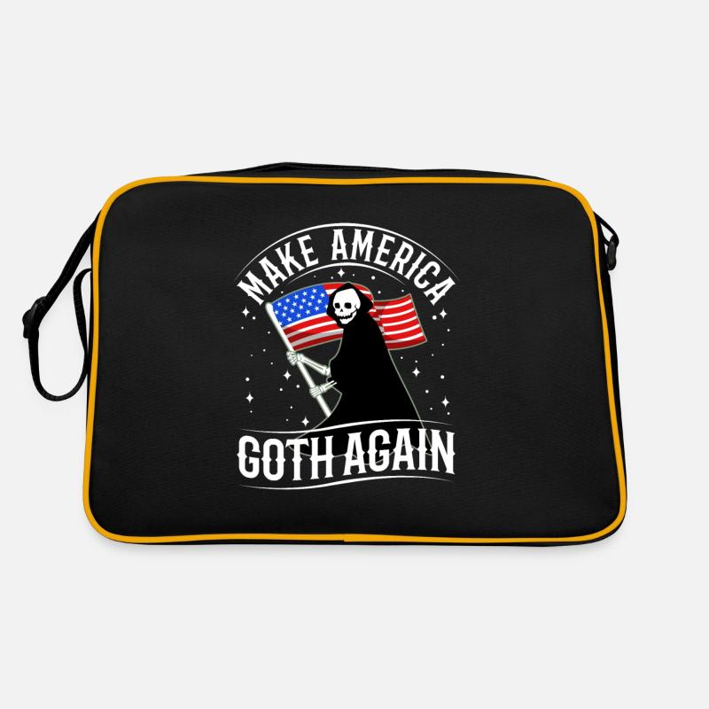 Make america goth again Retro Tasche